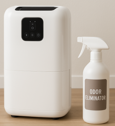 제습기냄새제거제와 제습기