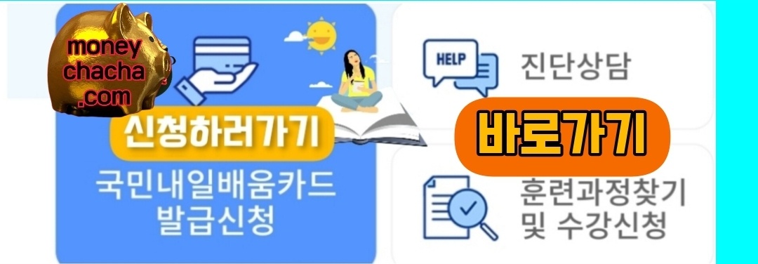 국민내일 배움카드-1%생계비 대출