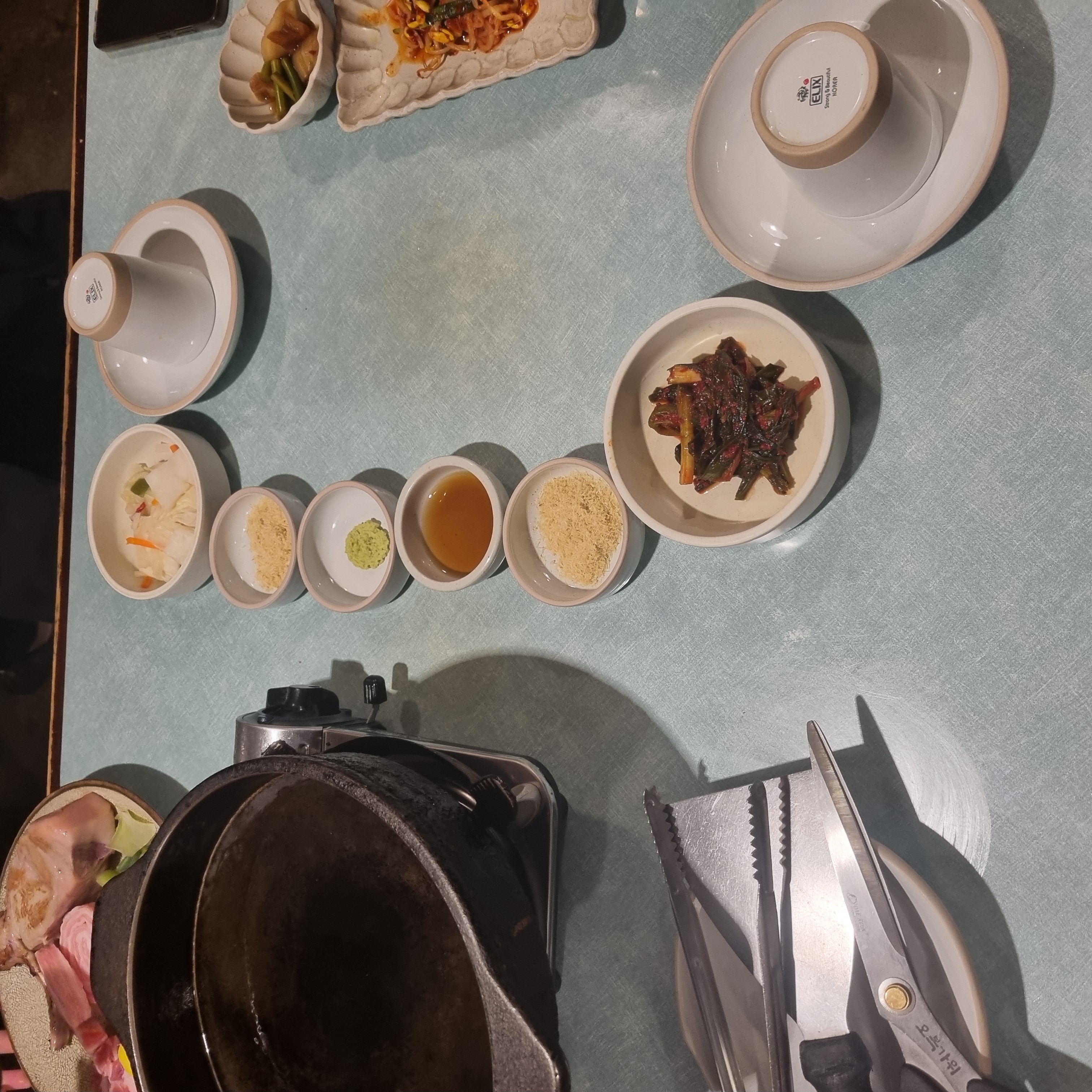 기본 상차림