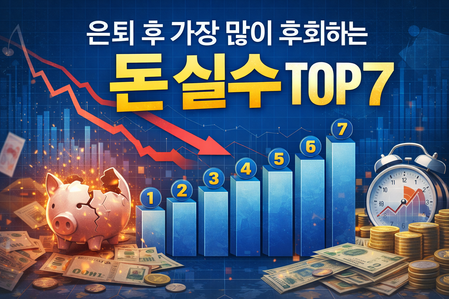 은퇴 후 가장 많이 후회하는 돈 실수 TOP 7