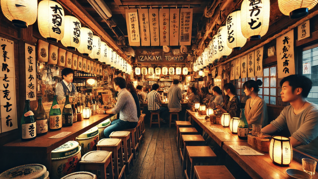 신바시 이자카야 내부