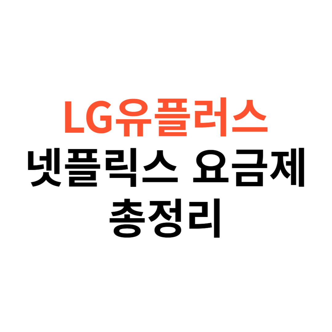 LG유플러스 넷플릭스