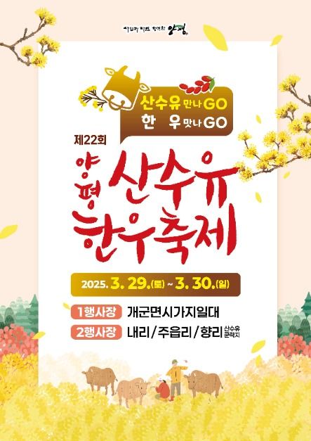 산수유 한우축제