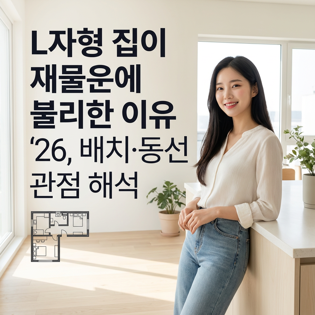 L자형 집이 재물운에 불리한 이유 &rsquo;26 ｜ 배치&middot;동선 관점 해석