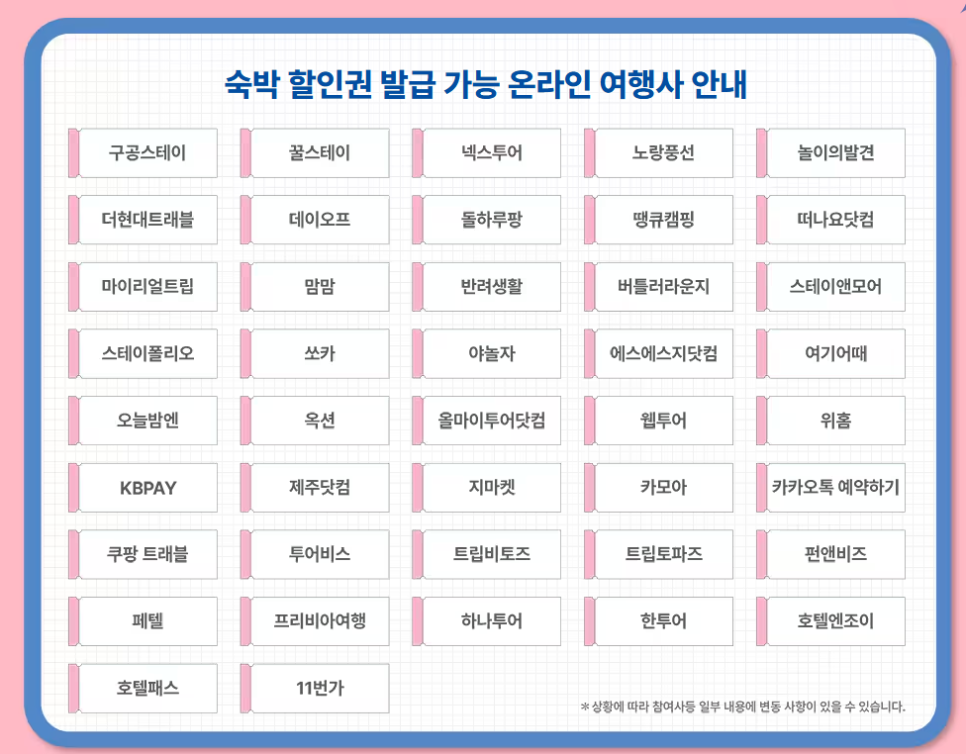 2025년봄맞이숙박세일페스타사진