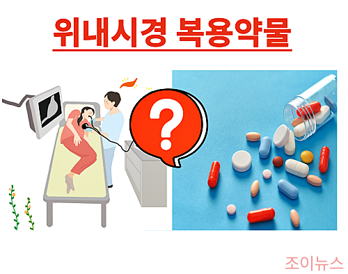 위내시경 검사 전 확인해야 하는 복용약물