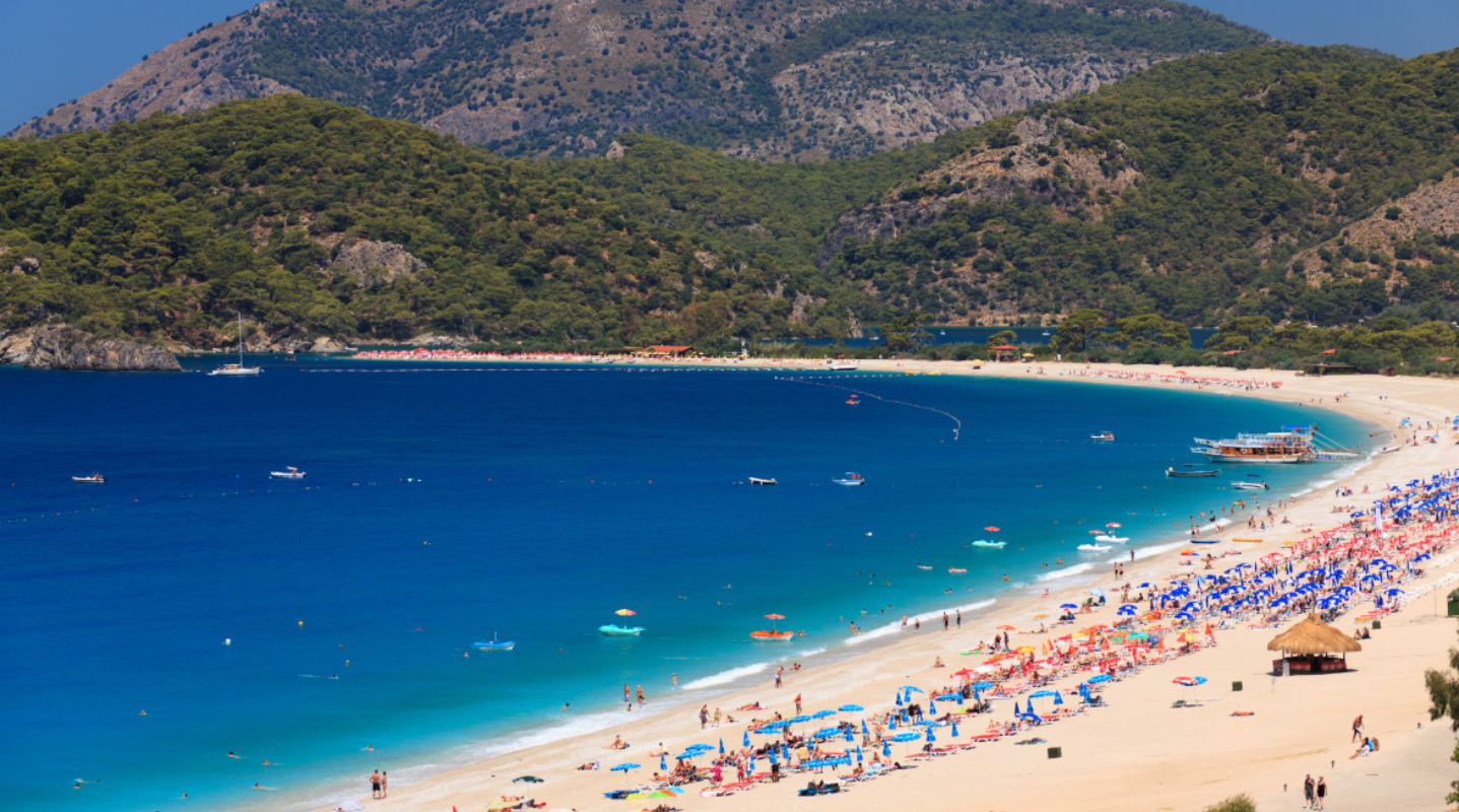 해수욕장 피서객