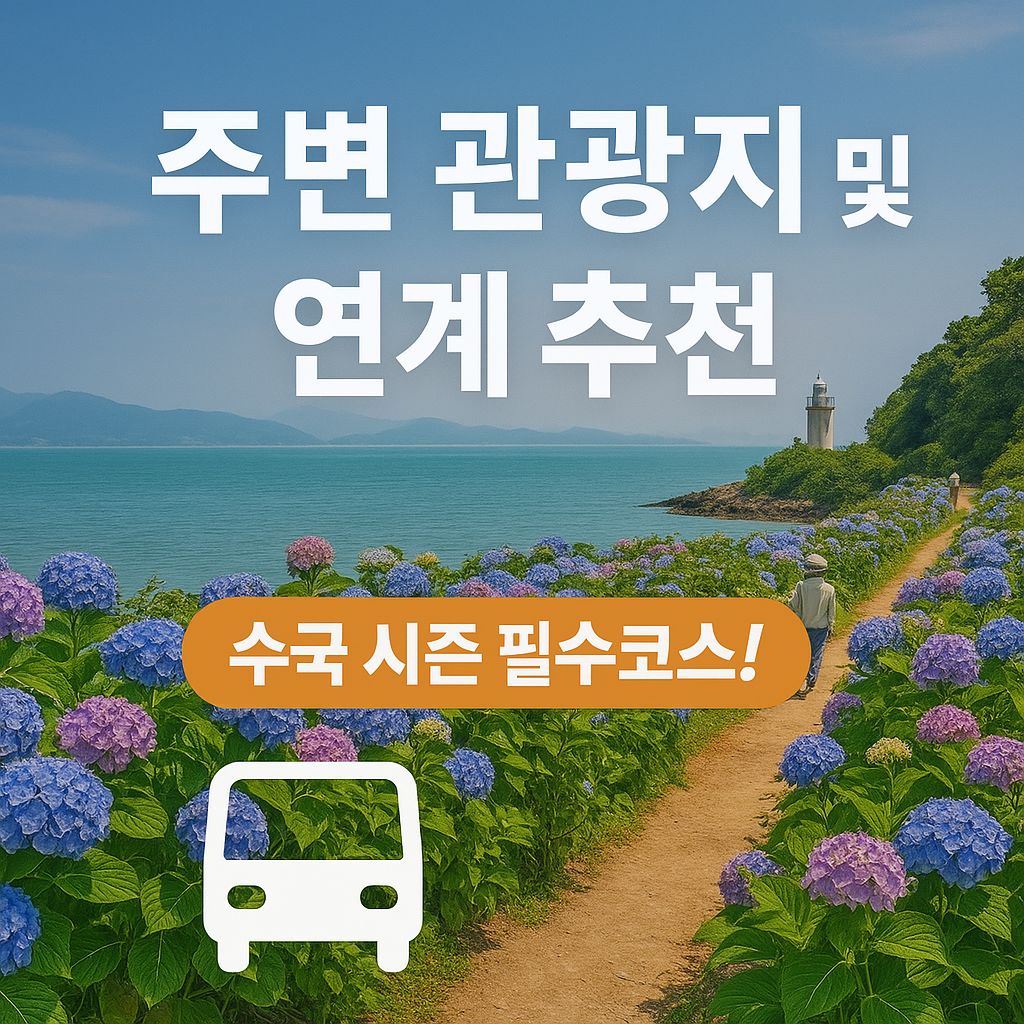 전남 고흥 쑥섬 가는 법부터 예약까지 완벽 정리 (수국 시즌 필수코스!)