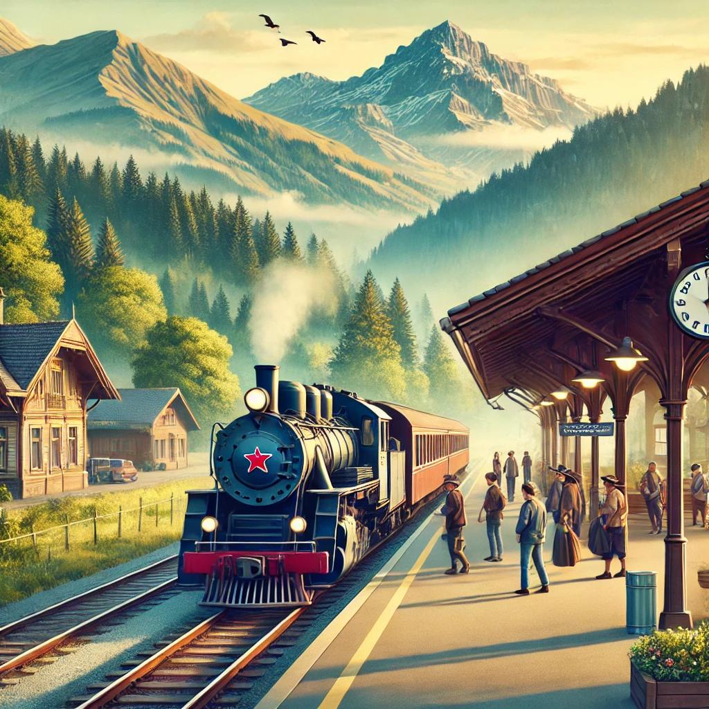 기차여행 이미지