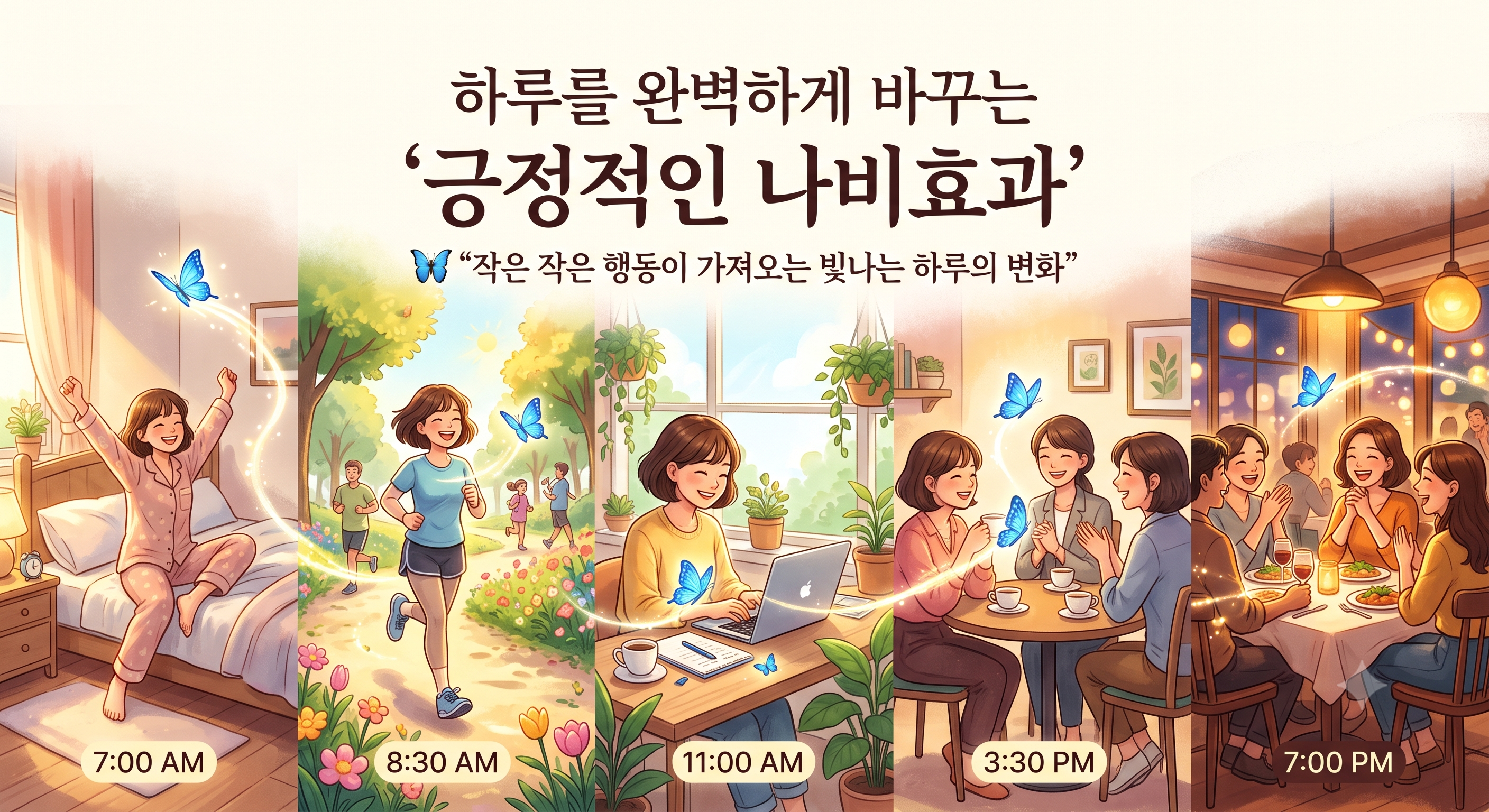 긍정적인 나비 효과