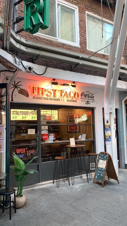 신흥시장 속 숨은 멕시칸 맛집, 팁시타코 메뉴와 가격 공개