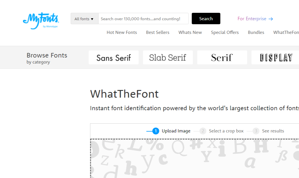 폰트 찾기 정확한 곳