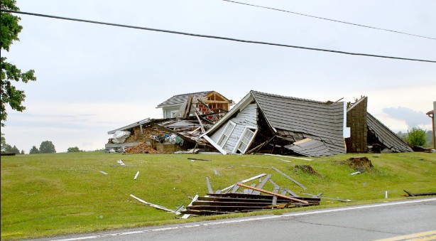 웨스트버지니아 폭풍 피해