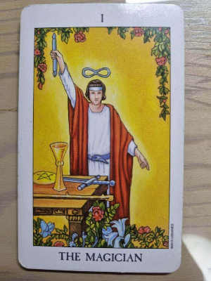 타로 1번 마법사 카드 그림설명 키워드 리딩