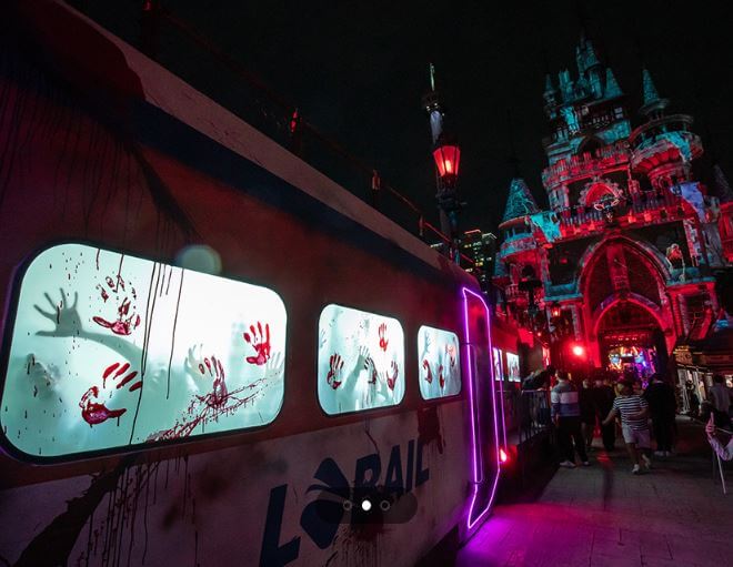 롯데월드할로윈축제포토존