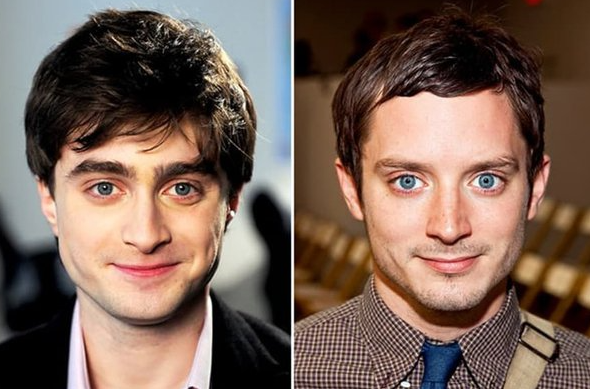 다니엘 래드클리프와 엘리야 우드