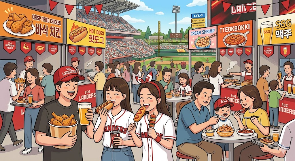 인천 SSG 랜더스필드 먹거리