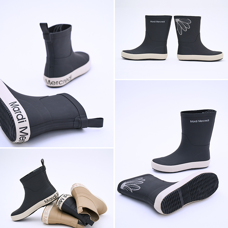 마르디 메크르디 슈즈 레인부츠