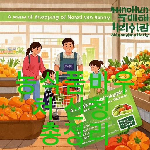 2025 농식품바우처 신청 총정리