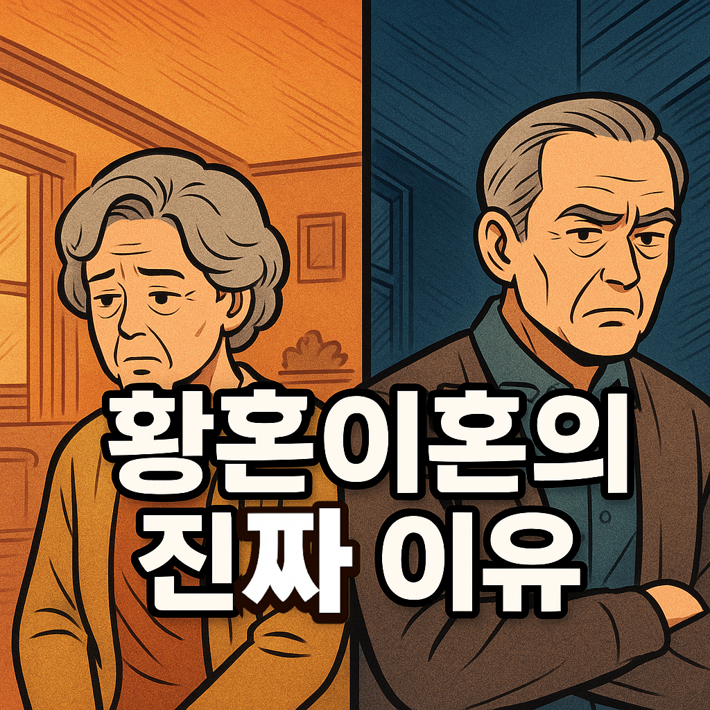 황혼이혼, 왜 지금 이렇게 급증하고 있을까?관련이미지