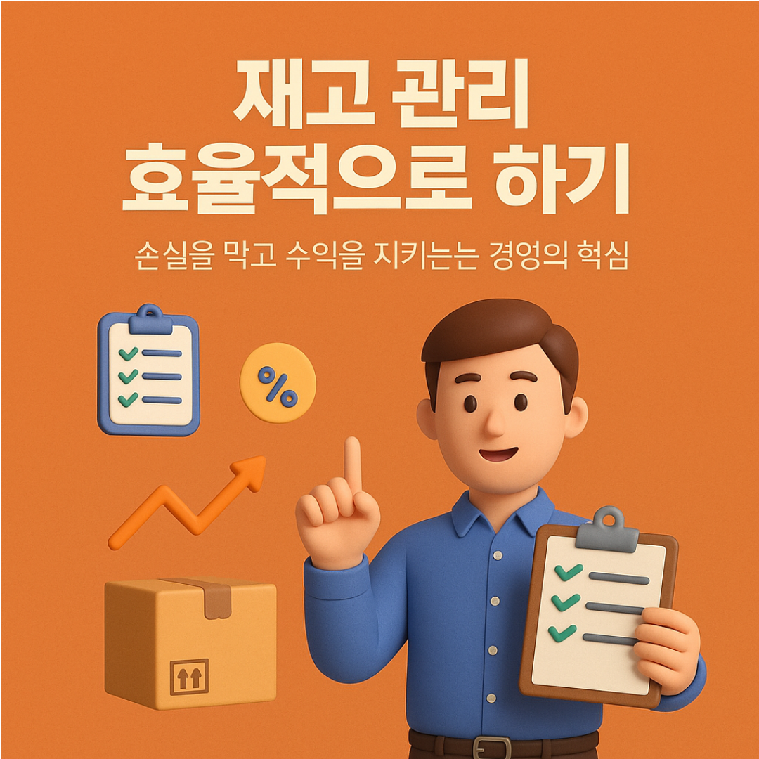 재고 관리 효율적으로 하기 – 손실을 막고 수익을 지키는 경영의 핵심