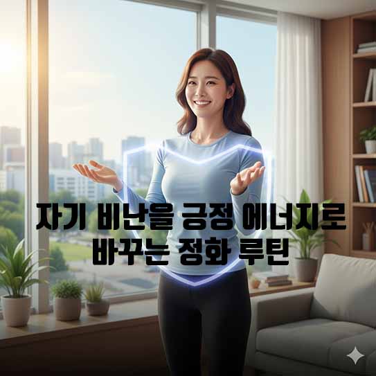 '나는 왜 이럴까?' 질문 멈추기: 자기 비난을 긍정 에너지로 바꾸는 정화 루틴