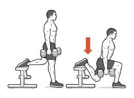 불가리안 스플릿 스쿼트