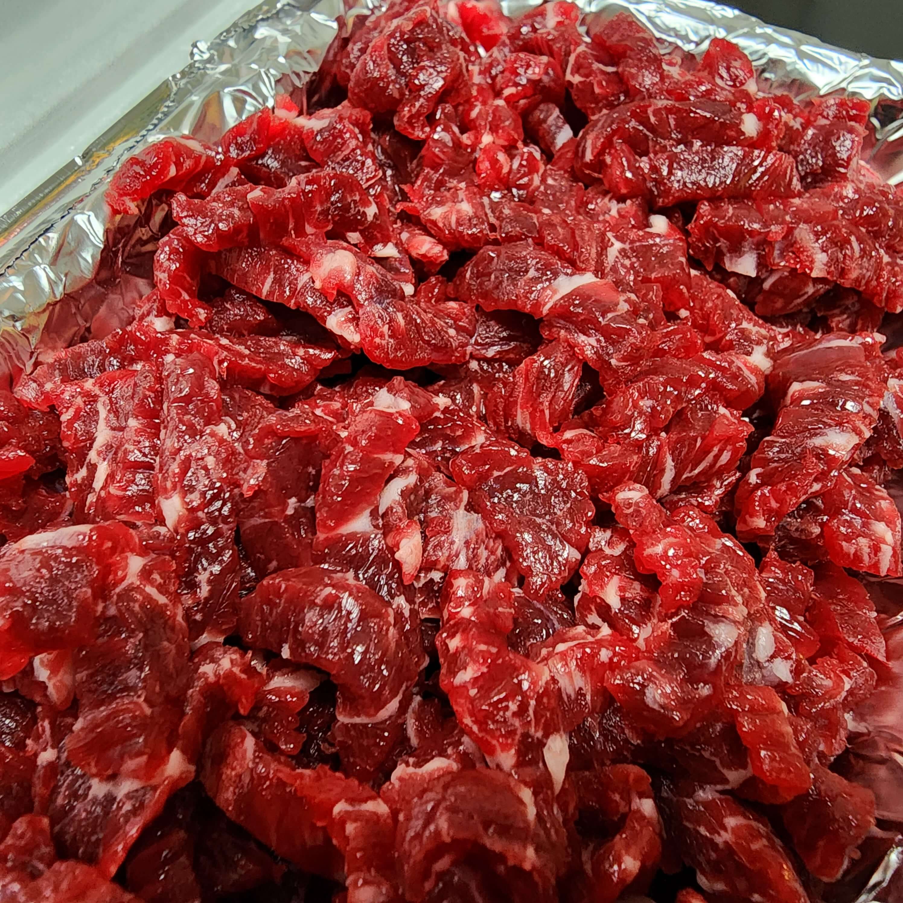 영천생고기 확대샷