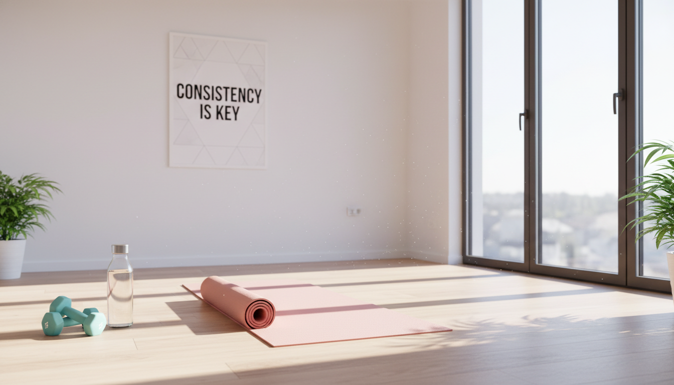 스트레스 없이 꾸준히 실천할 수 있는 가벼운 홈트레이닝 도구와 요가 매트