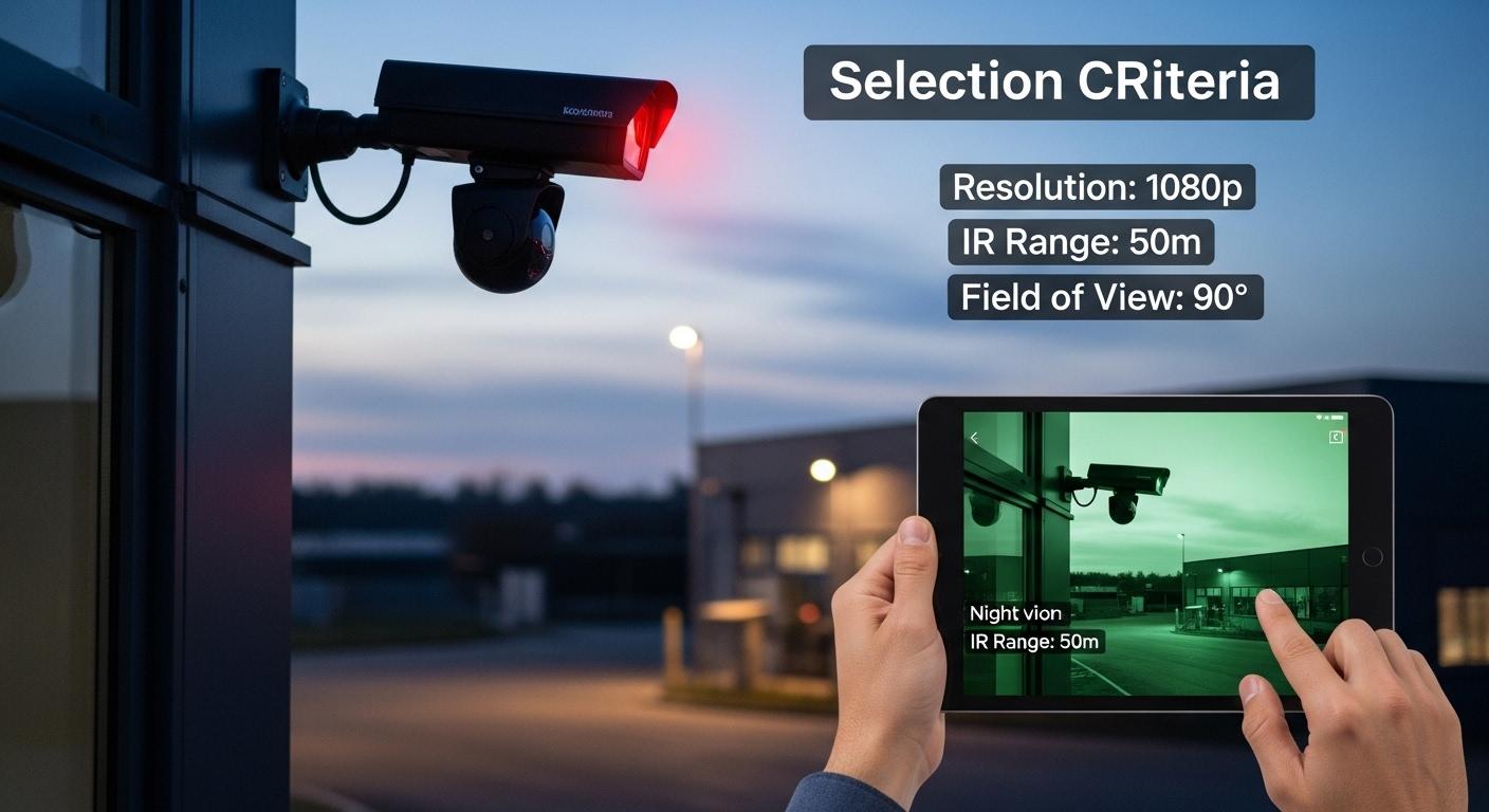 야간 확인 cctv 공간별 선택 기준 가이드