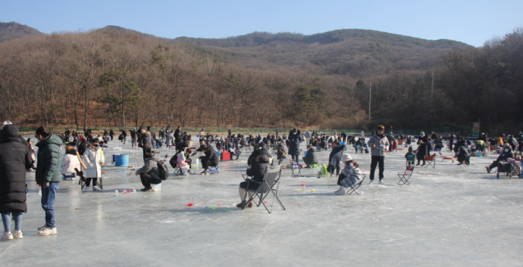 강화도 신선낚시터 빙어대잔치