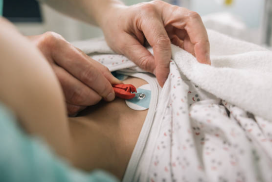 검사 돕기 간호