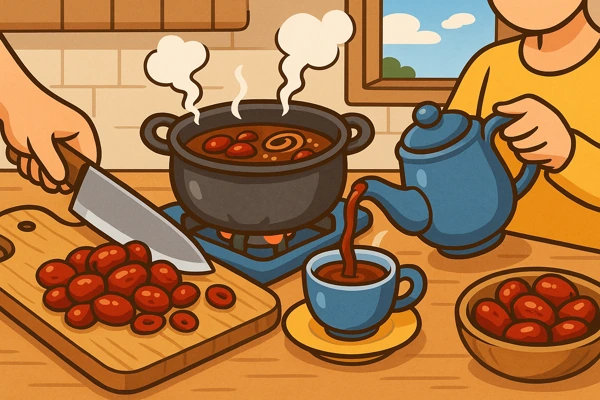 대추차 만드는법 진하게 끓이는 꿀팁3