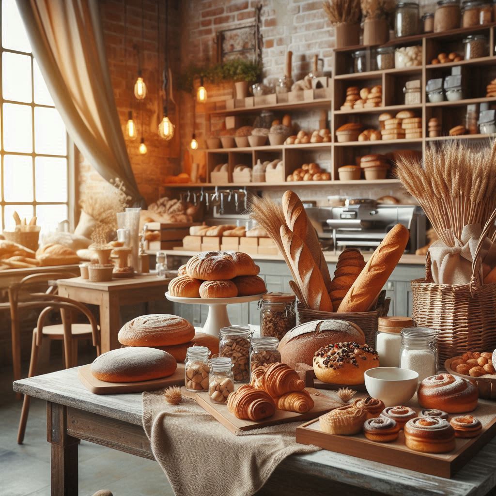 베이커리 배경