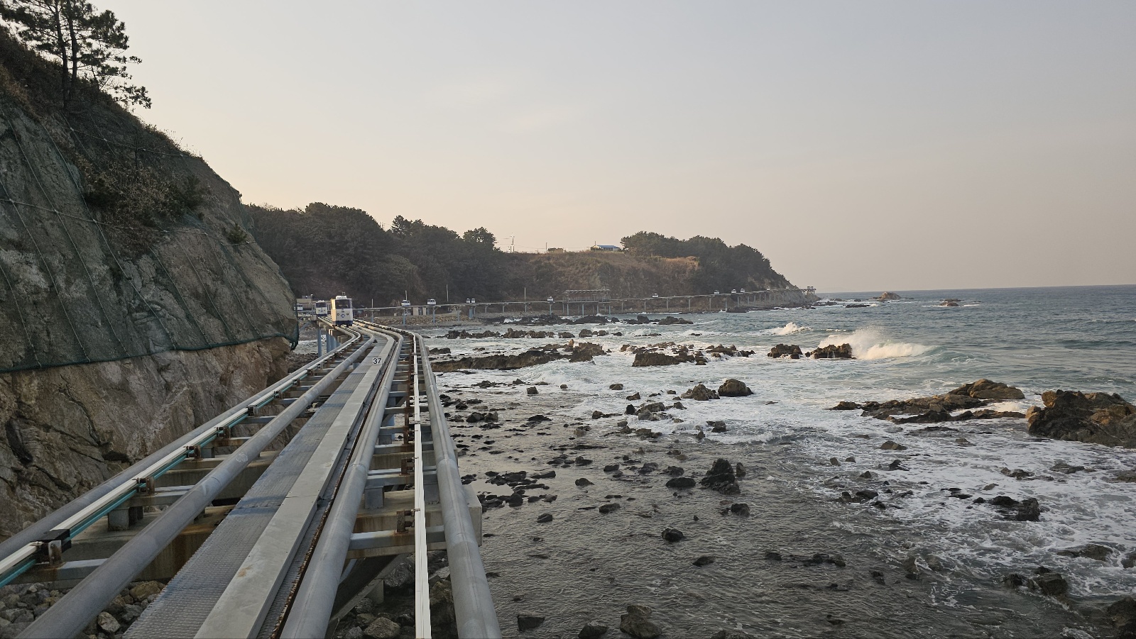 죽변해안스카이레일 모노레일
