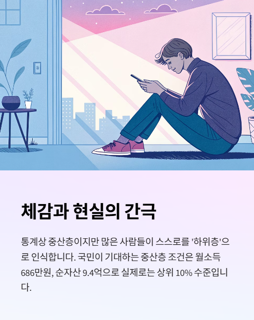 체감과 현실의 간극