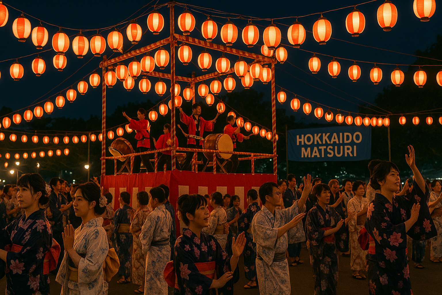 홋카이도 주민이 추천하는 마쯔리 이미지