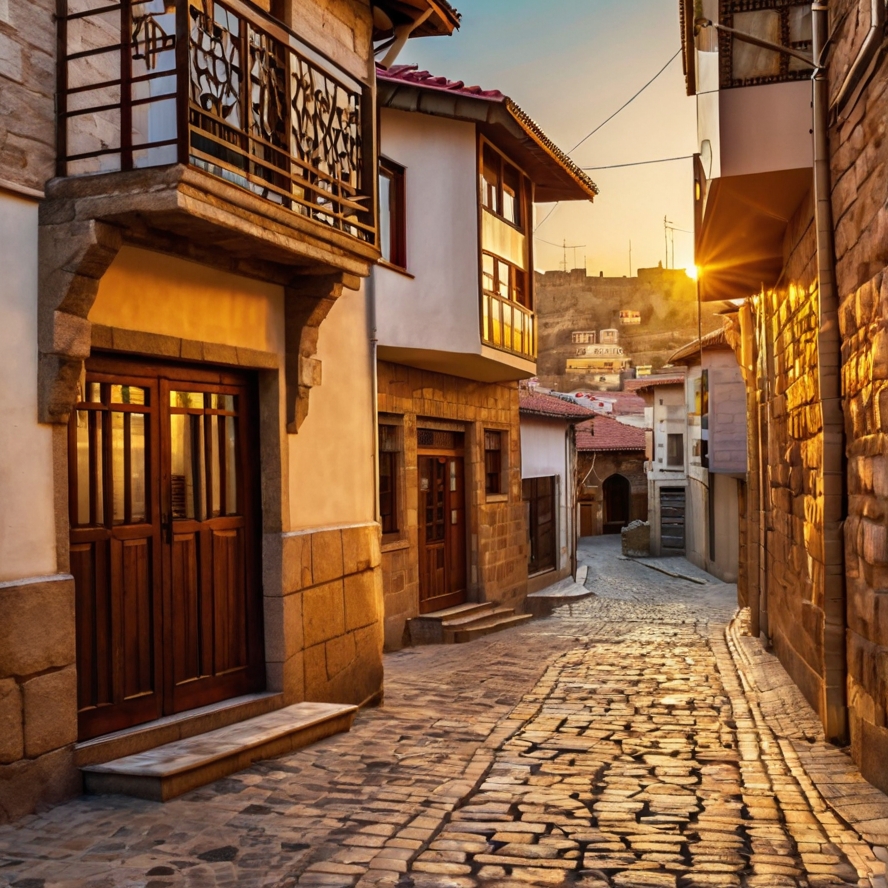 앙카라 사진 명소 앙카라 성 주변 골목길 이미지