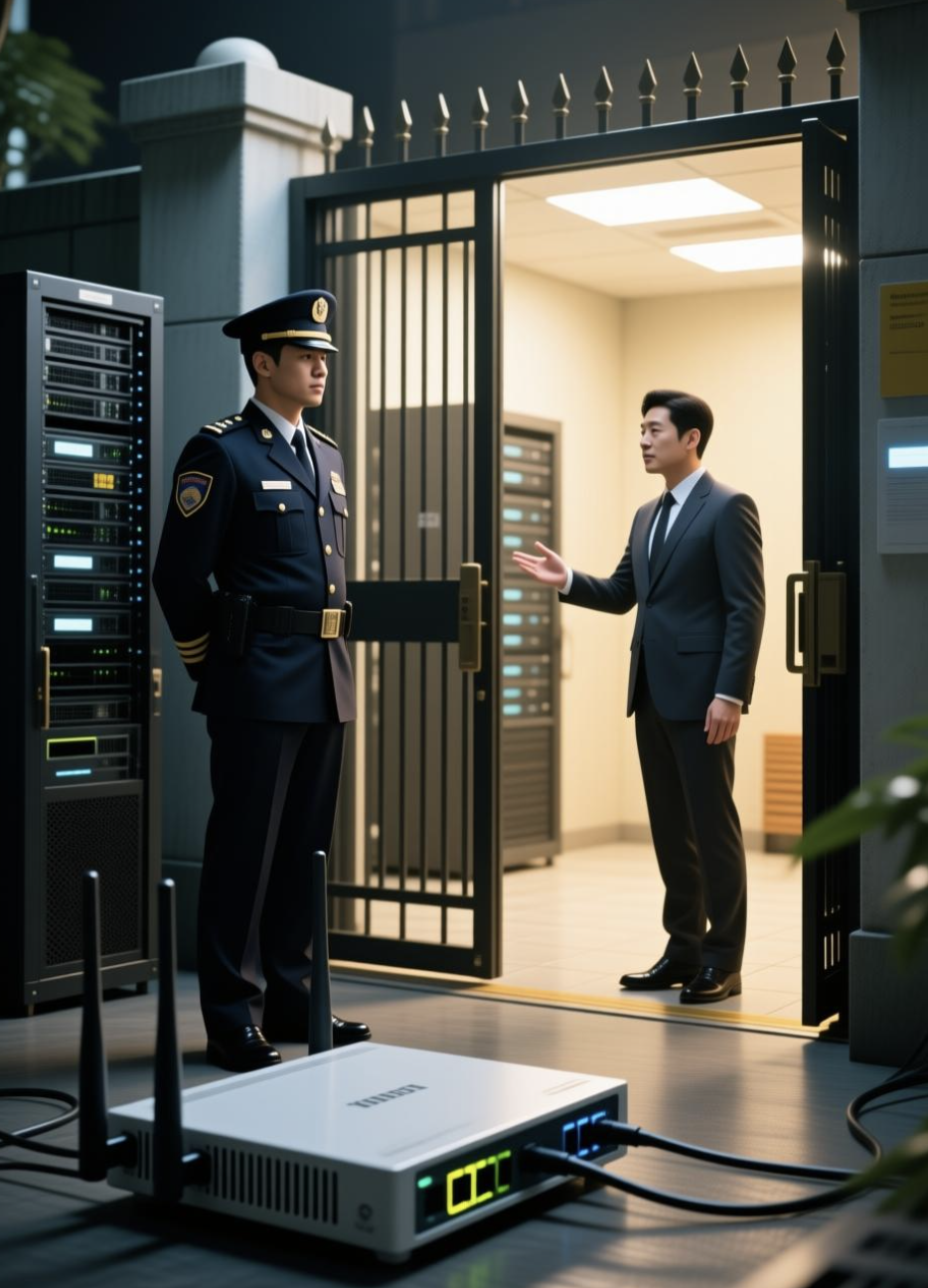 포트 포워딩, 경비원에게 길 알려주기