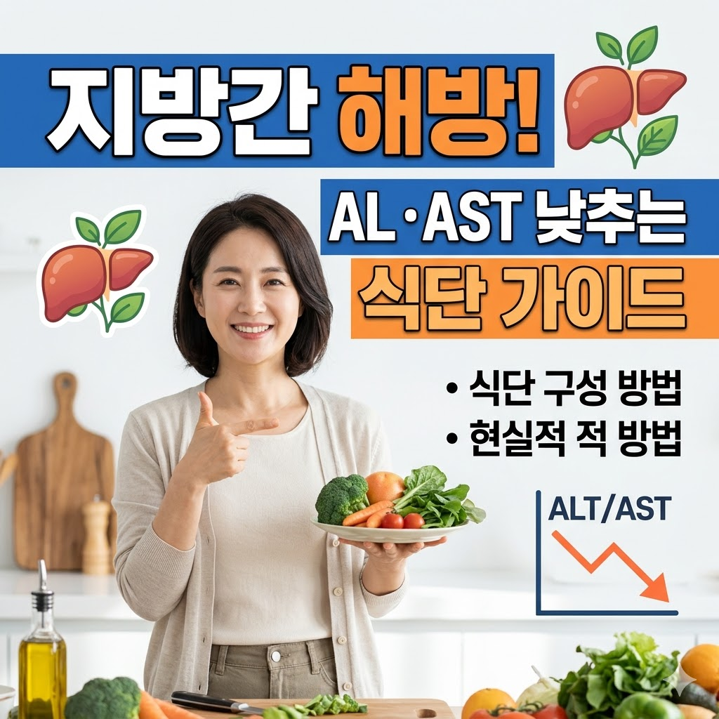 지방간 수치 개선을 위한 식단 구성 방법, ALT&middot;AST 낮추는 현실 가이드