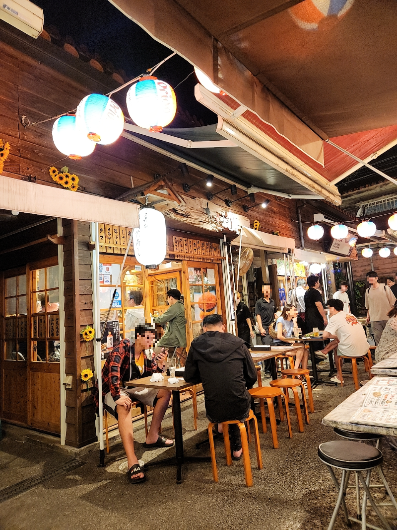 오키나와 나하 국제거리 포장마차