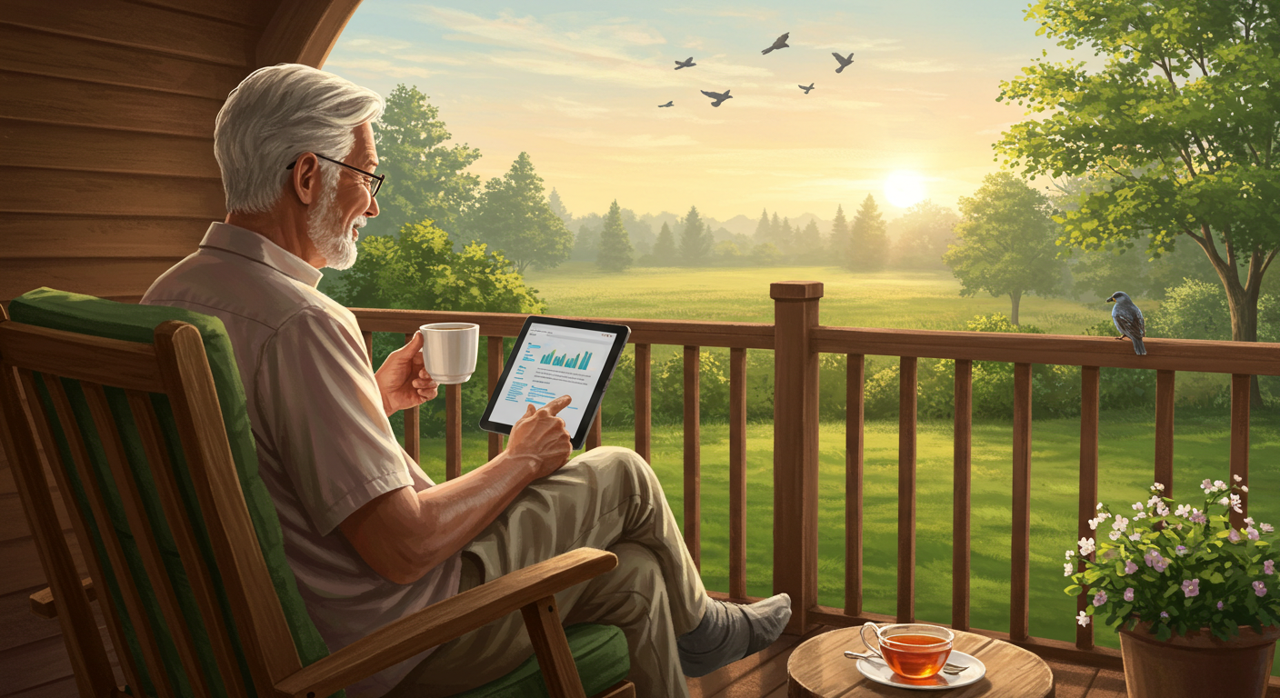 퇴직 후 경제적인 활동에 대한 사진