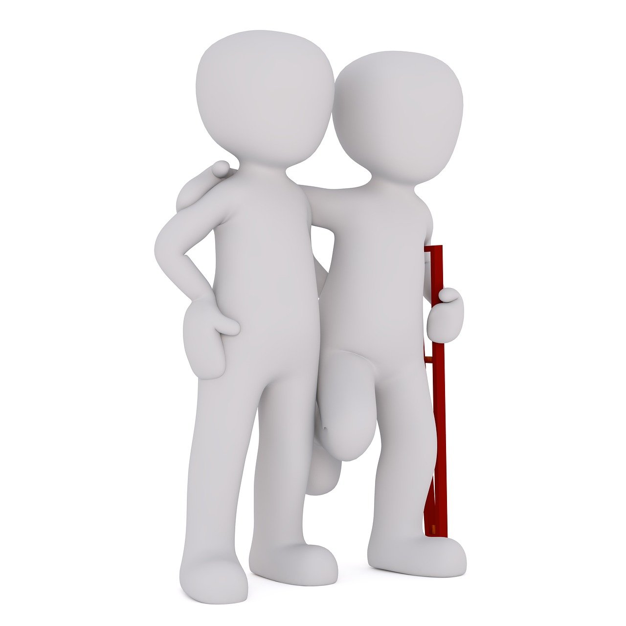 장애인을 돕는 이미지