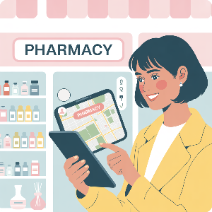 우리동네 약국 찾기 이미지