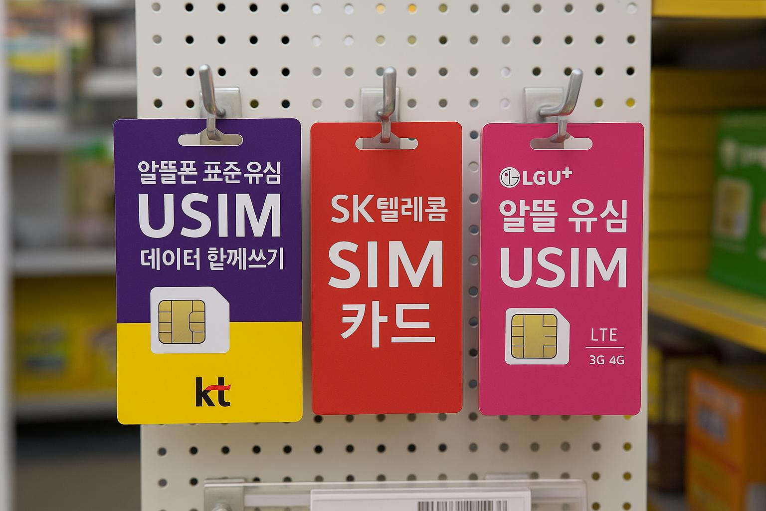 알뜰폰 유심 편의점