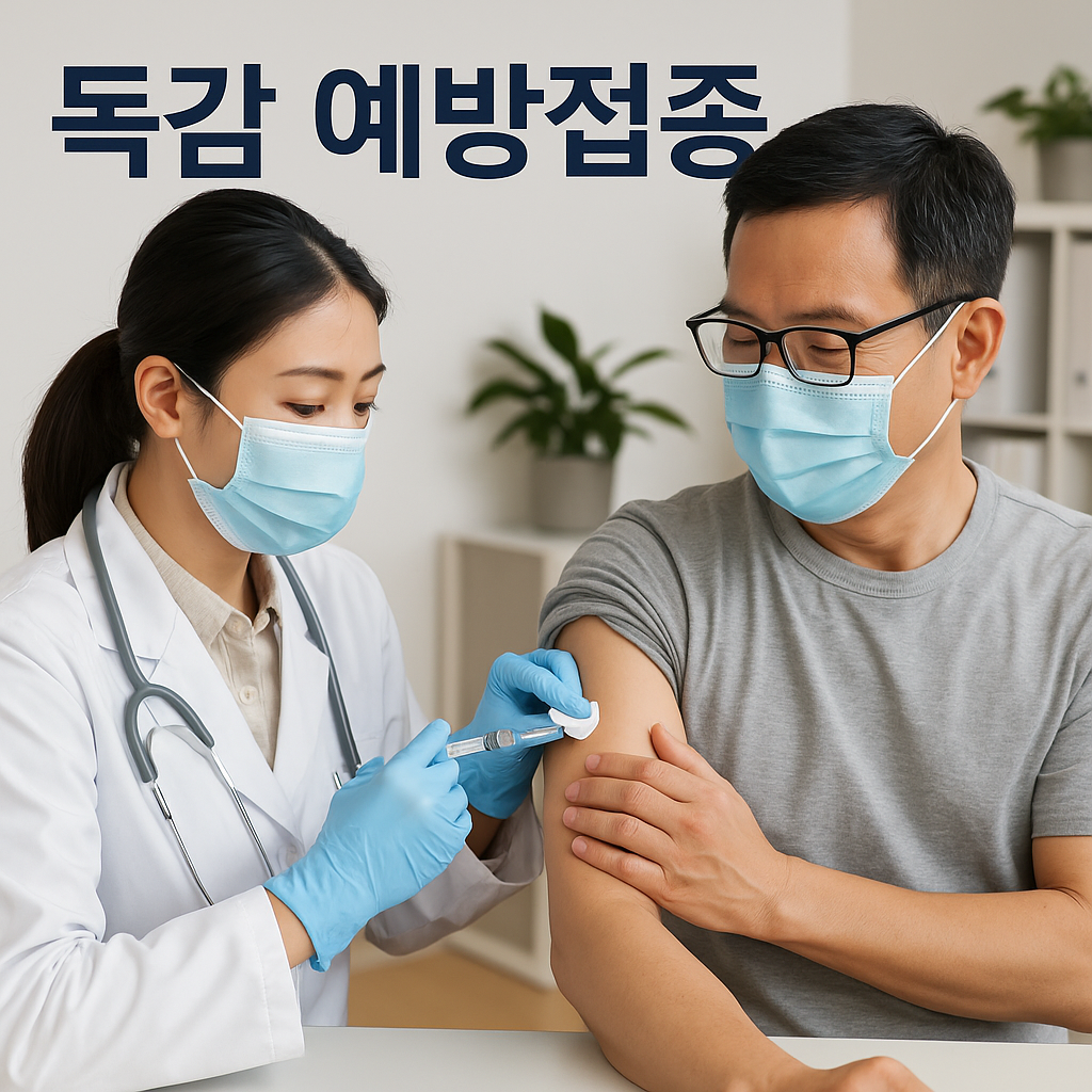 독감 관련 사진첨부