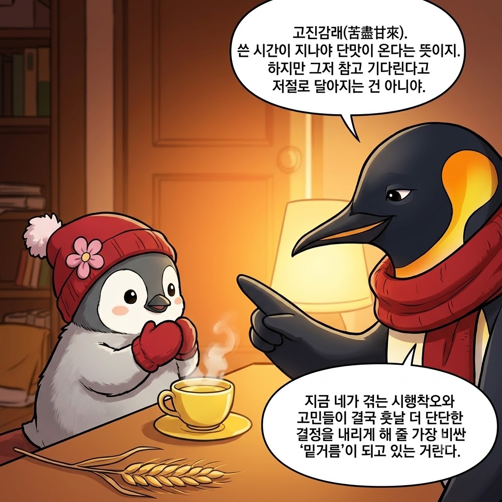 힘든 시간도 언젠가는 지나간다, 고진감래 이미지 4