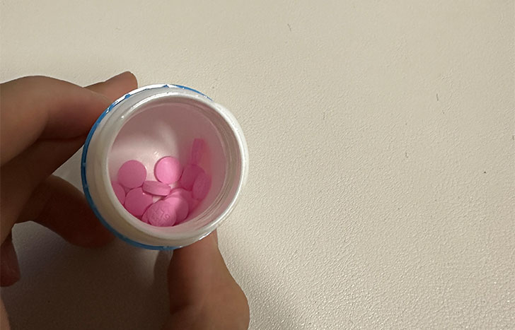 명문글리코피롤레이트정 알약