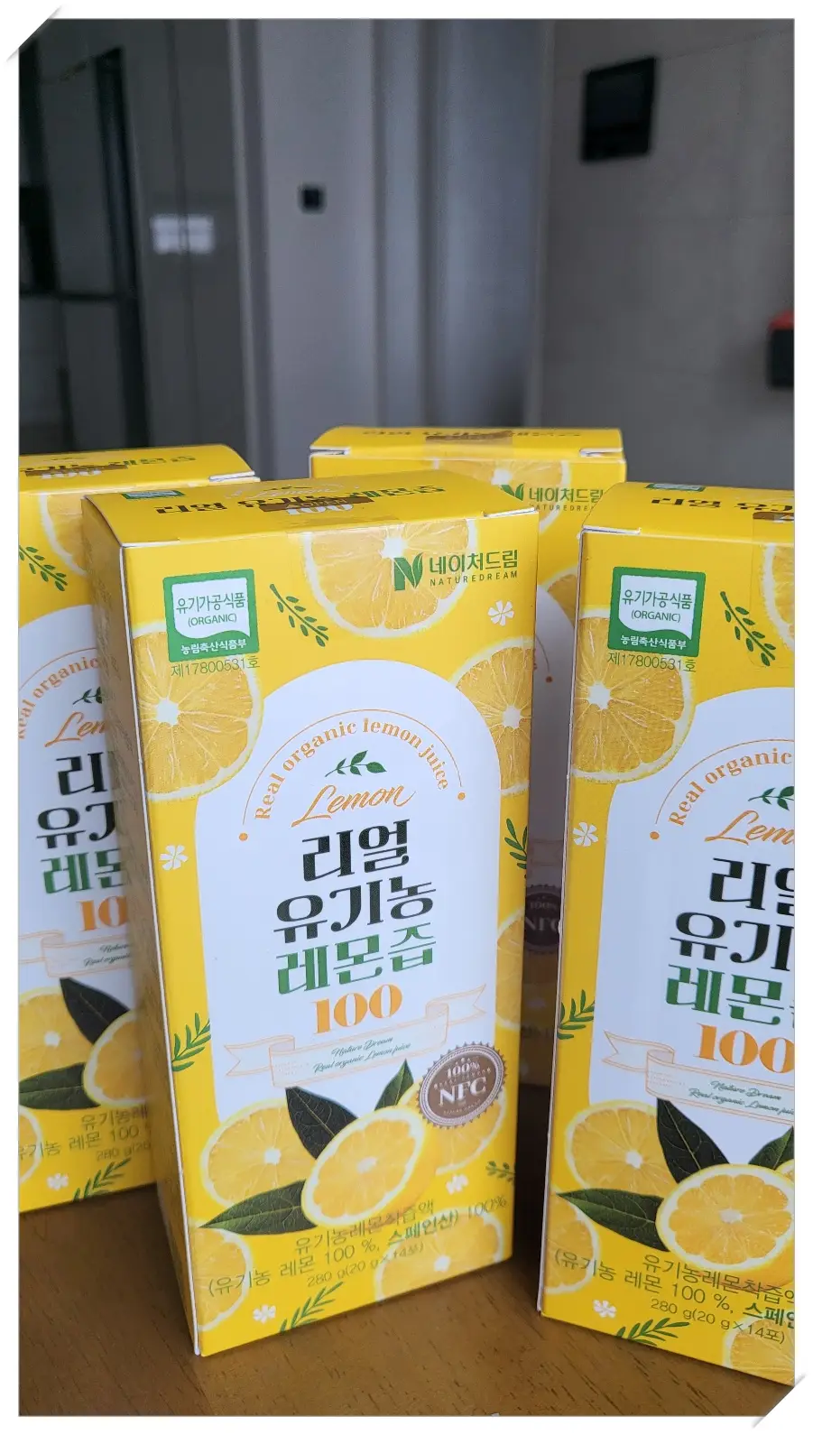 유기농-레몬스틱-4박스입