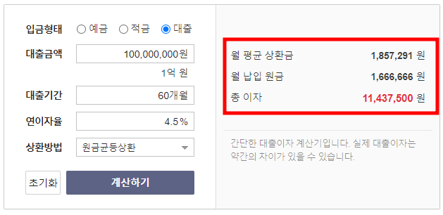 대출계산기